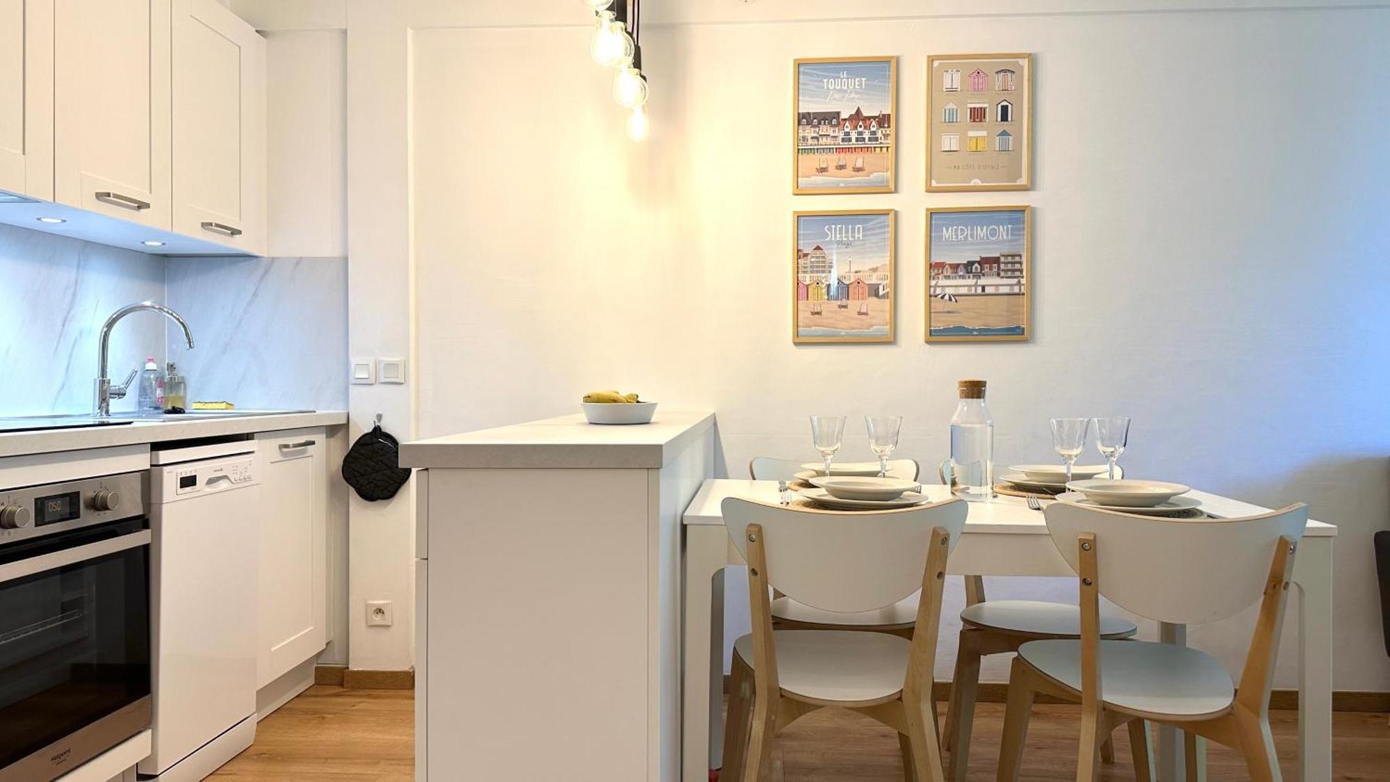 Apartamento Appt 4 Pers-2 Chb-2 Sdb-Piscine-Linge Inclus-Literies Faites A L'Arrivee Inclus-Parking Le Touquet Exterior foto