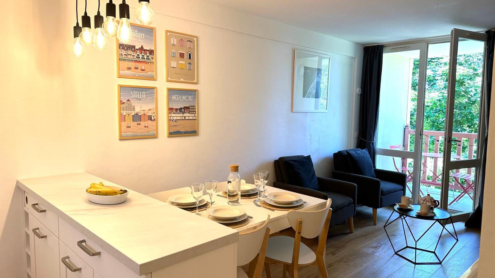 Apartamento Appt 4 Pers-2 Chb-2 Sdb-Piscine-Linge Inclus-Literies Faites A L'Arrivee Inclus-Parking Le Touquet Exterior foto